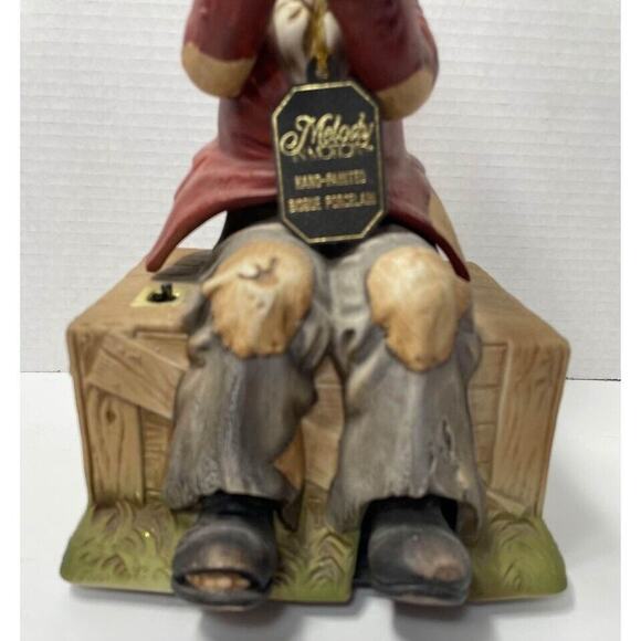 Willie Melody in Motion the Hobo Clown Playing Flute 12” Figure Does Not Work - Picture 3 of 10